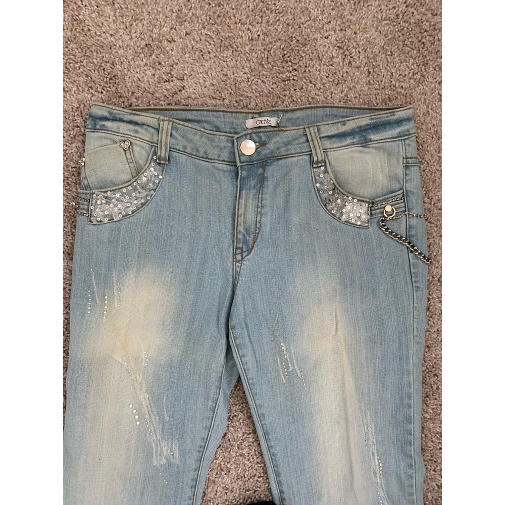 Cache bling jeans - Picture 5 of 15